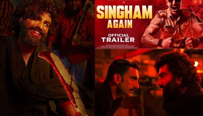 Arjun Kapoor Takes On Villain Role in 'Singham Again' First Look