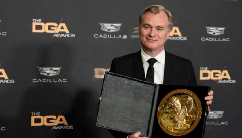 Christopher Nolan Takes Top Prize for Oppenheimer